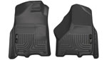 Husky Liners Weatherbeater Series Front Floor Liners Dodge Ram Truck; 2010-2018