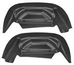 Husky Liners Wheel Well Guards Rear Wheel Well Guards Chevrolet Silverado HD; 2015-2018