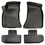 Husky Liners Weatherbeater Series Front & 2nd Seat Floor Liners Dodge Challenger; 2011-2015