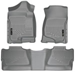 Husky Liners Weatherbeater Series Front & 2nd Seat Floor Liners (Footwell Coverage) GMC Denali; 2007-2007