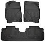 Husky Liners Weatherbeater Series Front & 2nd Seat Floor Liners Mercury Mariner; 2009-2011