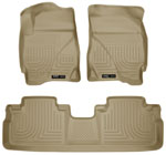 Husky Liners Weatherbeater Series Front & 2nd Seat Floor Liners Mercury Mariner; 2009-2011