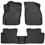 Husky Liners Weatherbeater Series Front & 2nd Seat Floor Liners Mazda 3; 2010-2013