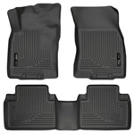 Husky Liners Weatherbeater Series Front & 2nd Seat Floor Liners Nissan Rogue; 2014-2018