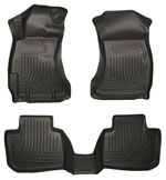 Husky Liners Weatherbeater Series Front & 2nd Seat Floor Liners Subaru Outback; 2010-2012