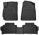 Husky Liners Weatherbeater Series Front & 2nd Seat Floor Liners Hyundai Elantra; 2017-2018