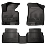 Husky Liners Weatherbeater Series Front & 2nd Seat Floor Liners Hyundai Tucson; 2011-2013