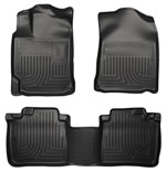 Husky Liners Weatherbeater Series Front & 2nd Seat Floor Liners Lexus ES; 2013-2015