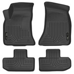 Husky Liners Weatherbeater Series Front & 2nd Seat Floor Liners Dodge Challenger; 2017-2018