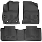 Husky Liners Weatherbeater Series Front & 2nd Seat Floor Liners Toyota Corolla; 2014-2018