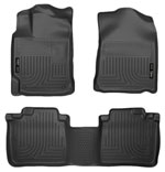 Husky Liners Weatherbeater Series Front & 2nd Seat Floor Liners Lexus RX; 2010-2015