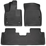 Husky Liners Weatherbeater Series Front & 2nd Seat Floor Liners Lexus RX; 2016-2018