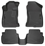 Husky Liners Weatherbeater Series Front & 2nd Seat Floor Liners Subaru XV Crosstrek