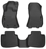 Husky Liners Weatherbeater Series Front & 2nd Seat Floor Liners Subaru Outback; 2013-2014