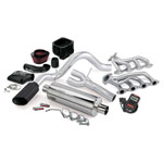 Banks Power 03-06 Chevy 4.8-5.3L EC/CCSB PowerPack System - SS Single Exhaust w/ Black Tip; 2003-2006