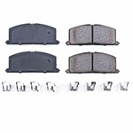 Power Stop 85-88 Chevrolet Nova Front Z17 Evolution Ceramic Brake Pads w/Hardware; 1985-1988