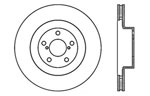 StopTech Subaru Forester Sport Drilled/Slotted Rotor, Front Right; 2003-2008