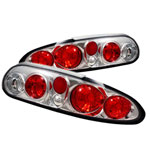 Spyder Chevrolet Camaro Altezza Tail Lights - Chrome - (ALT-YD-CCAM98-C); 1993-2002