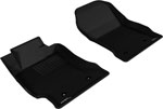 3D MAXpider 2013-2019 Toyota/Subaru/Scion FR-S Kagu 1st Row Floormat - Black; 2013-2019