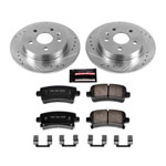 Power Stop 12-16 Buick LaCrosse Rear Z23 Evolution Sport Brake Kit; 2012-2016