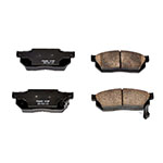 Power Stop 88-91 Honda CRX Front Z16 Evolution Ceramic Brake Pads; 1988-1991