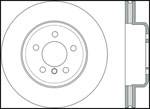 StopTech BMW 640i xDrive Gran Coupe Sport Drilled/Slotted Rotor, Front Left; 2014-2016