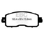 EBC 13+ Nissan Altima 2.5 (L33) Sedan Yellowstuff Front Brake Pads