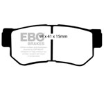 EBC 08-09 Hyundai Azera 3.3 Greenstuff Rear Brake Pads; 2008-2009