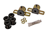 Energy Suspension 97-04 Dodge Dakota 2WD Black 9/16in Rear Sway Bar Bushing Set; 1997-2004