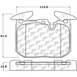 StopTech Street Brake Pads BMW 230i xDrive 340mm Front Disc, Front