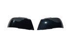 AVS 87-91 Ford Bronco Headlight Covers - Black; 1987-1991