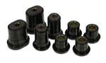 Prothane 66-72 GM Front Lower Oval Control Arm Bushings - Black; 1966-1972