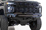 Addictive Desert Designs 2020 Chevy Silverado 2500/3500 Stealth Fighter Front Bumper; 2020-2020