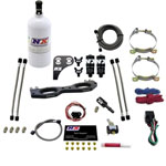 Nitrous Express Polaris RZR 1000cc Nitrous Plate Kit w/2.5lb Bottle; 2014-2020