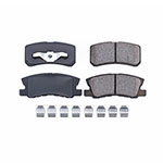 Power Stop 11-14 Chrysler 200 Rear Z17 Evolution Ceramic Brake Pads w/Hardware; 2014-2014