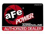 aFe Power Marketing Promotional PRM Cling Window: aFe Power Dealer (Medium)