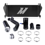 Mishimoto 19+ Ford Ranger 2.3L EcoBoost Intercooler Kit - Black + MWBK Pipes; 2019-2022