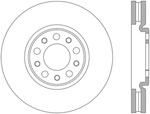 StopTech Jeep Renegade Sport Drilled/Slotted Rotor, Front Left