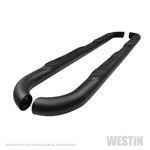 Westin 18-22 Jeep Wrangler JLU 4dr. E-Series 3 Nerf Step Bars - Tex. Blk; 2018-2024