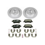 Power Stop 10-17 Volvo XC60 Rear Euro-Stop Brake Kit; 2010-2017