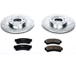 Power Stop 06-12 Ford Fusion Front Z23 Evolution Sport Brake Kit; 2006-2012