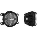 Rigid Industries 360-Series 4in LED SAE J583 Fog Light - 12-18 Subaru BRZ/WRX STI - White (Pair); 2012-2012