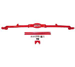 BMR Strut tower brace, 3 point mount, Camaro Tuned Port only V8 Red; 1982-1992