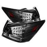 Spyder Honda Accord 4DR LED Tail Lights - Black - (ALT-YD-HA08-4D-LED-BK)