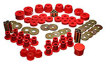 Energy Suspension 85-92 VW Golf/GTI/Jetta / 72-93 Dodge Ramcharger Red Hyper-flex Master Bushing Set