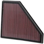 K&N Replacement Panel Air Filter 12.313in OS L x 10.313in OS W x 1.188in H for 13-14 Cadillac ATS; 2013-2014