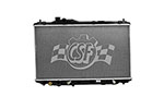 CSF 13-15 Acura ILX 2.0L OEM Plastic Radiator; 2013-2015