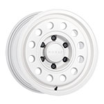 Nomad N501SA Convoy 15x7in / 6x139.7 BP / -10mm Offset / 107.95mm Bore - Gloss White Wheel