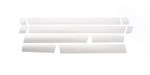 Putco 11-16 Ford SuperDuty - Reg Cab 8ft Long Box - 10pcs - 6.25in Wide SS Rocker Panels; 2011-2016