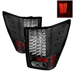 Spyder Jeep Grand Cherokee LED Tail Lights - Black - (ALT-YD-JGC07-LED-BK); 2007-2010